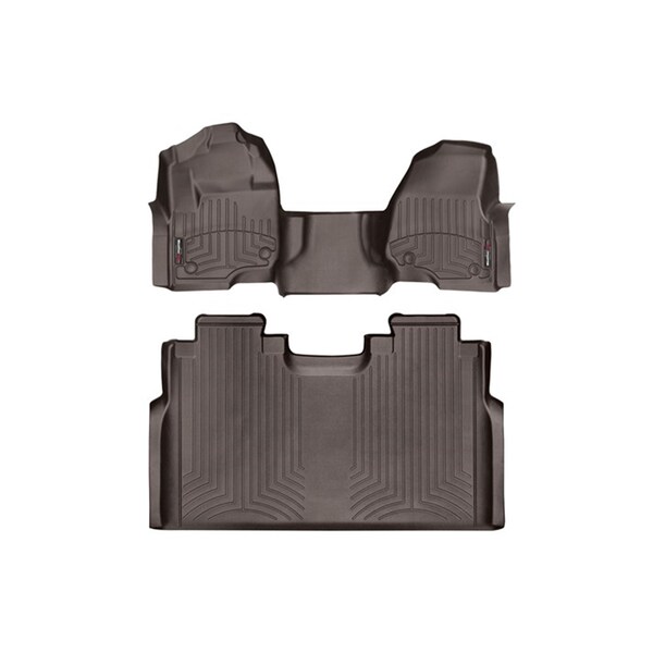 Weathertech Front and Rear Floorliners - Over The Hump, 4710321-476974 4710321-476974 - main